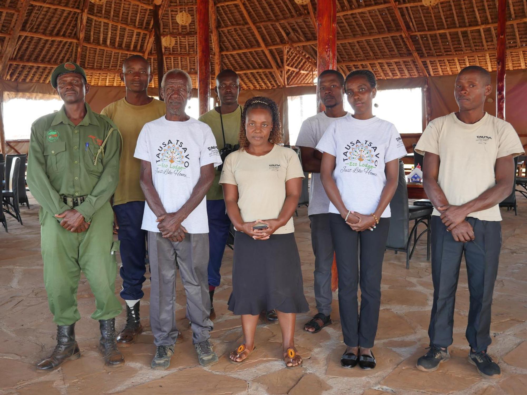 Tausa Tsavo Eco Lodge Voi Eksteriør bilde